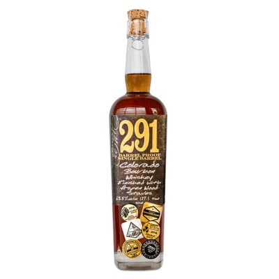 291 Bourbon Whiskey Barrel Proof Single Barrel